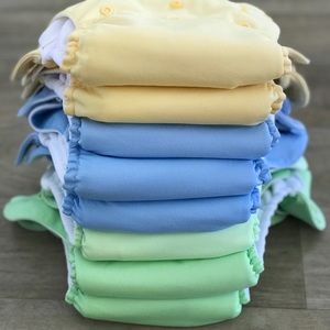 Lot of 8 BumGenius Pocket Diapers